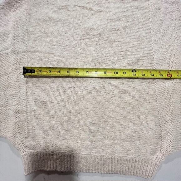 Ruby Moon NEW Button Back Sweater Oatmeal Size X-Small - Picture 6 of 10